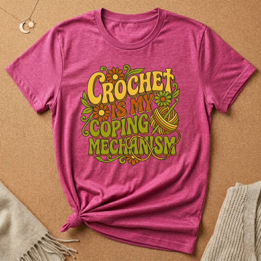 Crochet Is My Coping Mechanism Tee