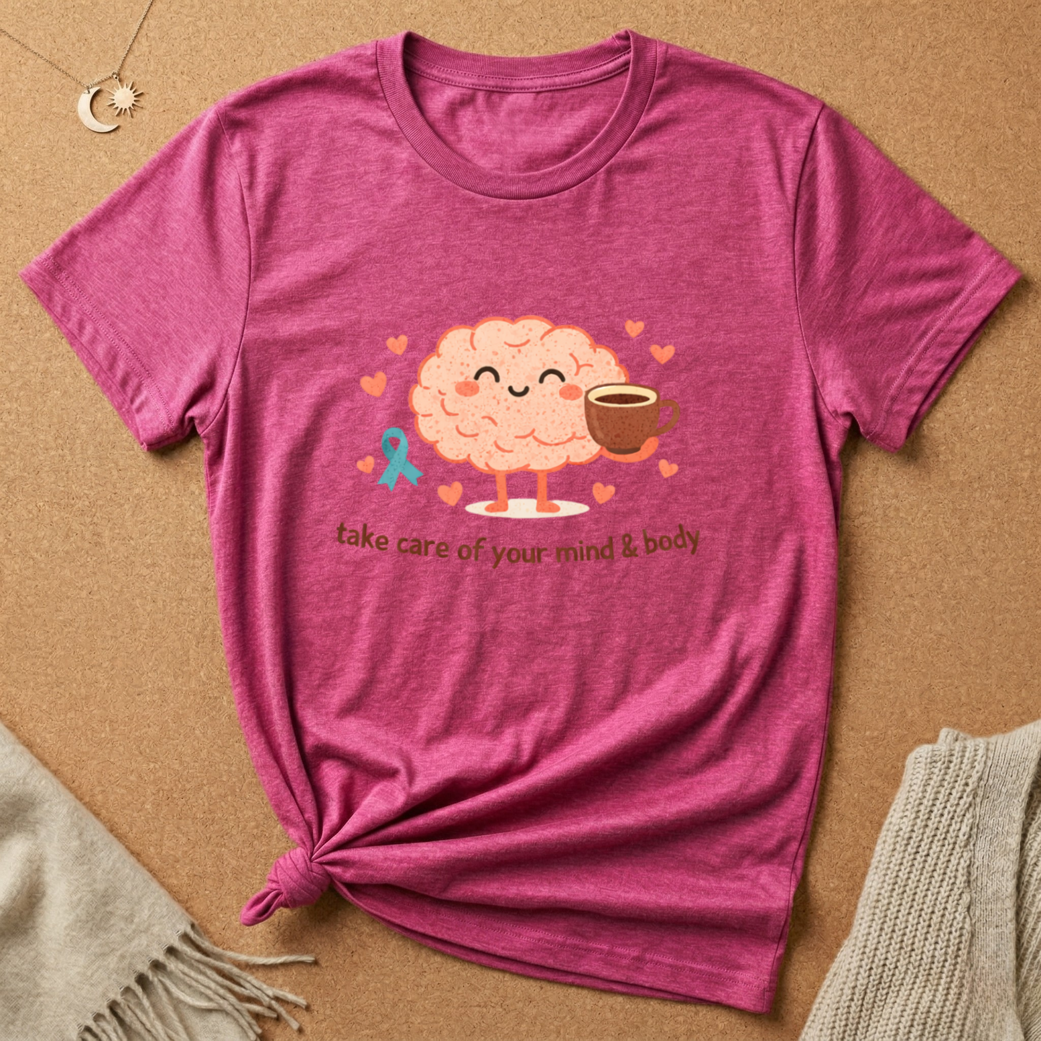 Take Care Brain Tee