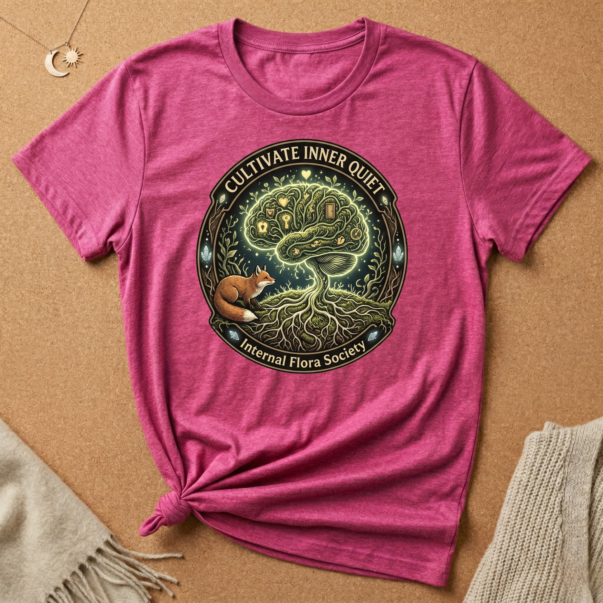 Inner Quiet Fox Tee