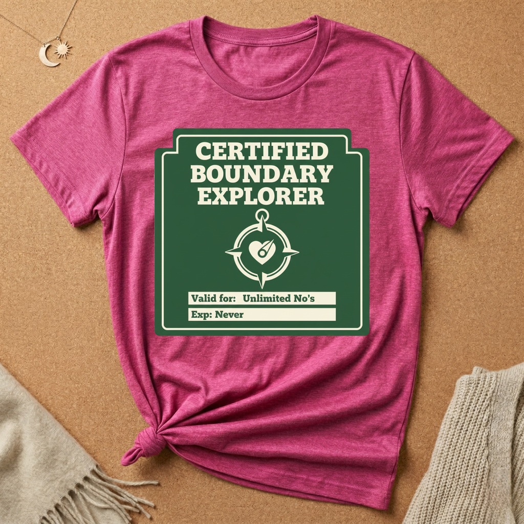 Certified Boundary Explorer with compass Tee