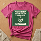 Certified Boundary Explorer with compass Tee