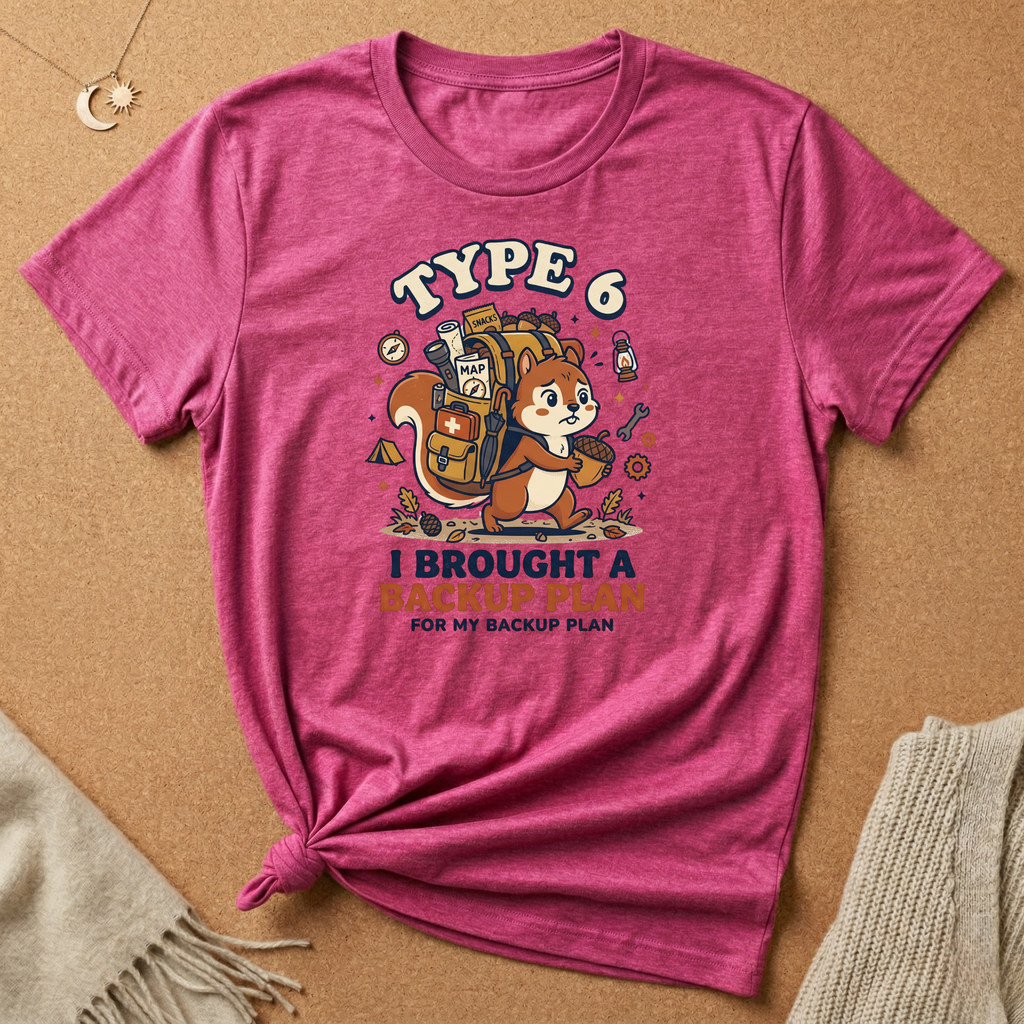 Type 6 I Brought a Backup Plan Tee