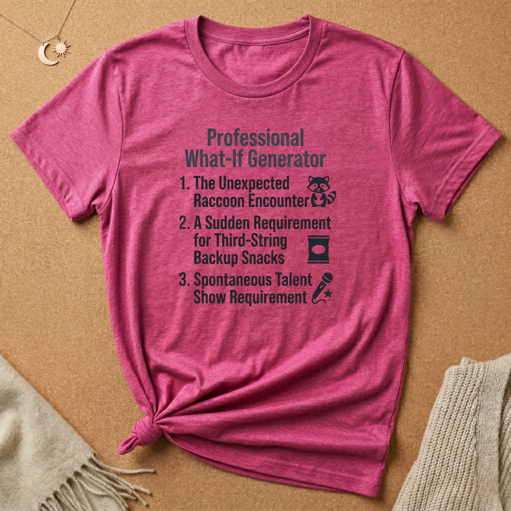 Professional What If Generator List Tee