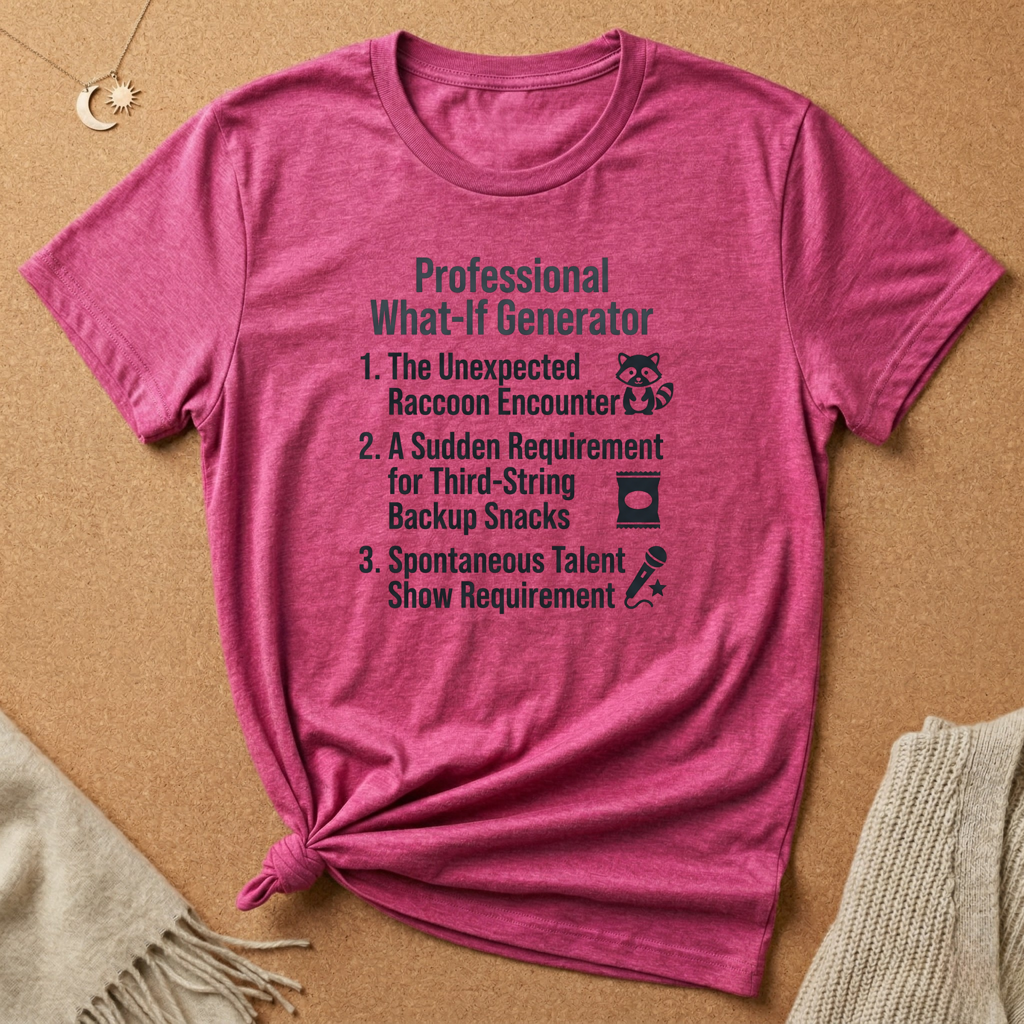 Professional What If Generator List Tee