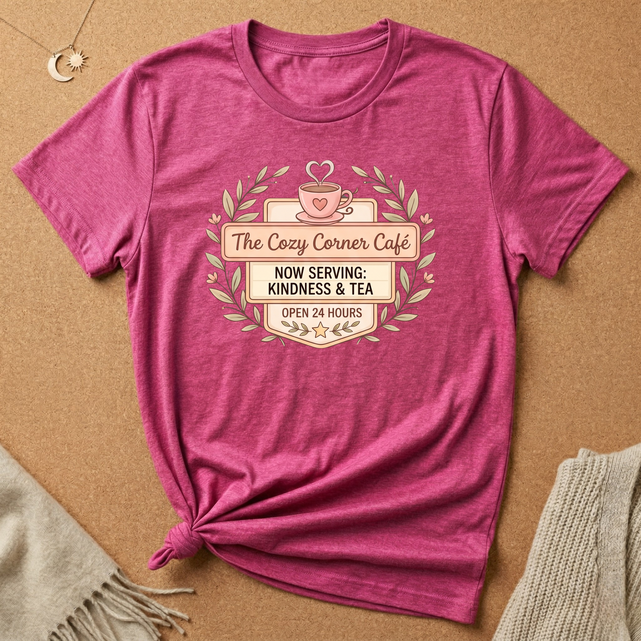 Cozy Corner Cafe Tee