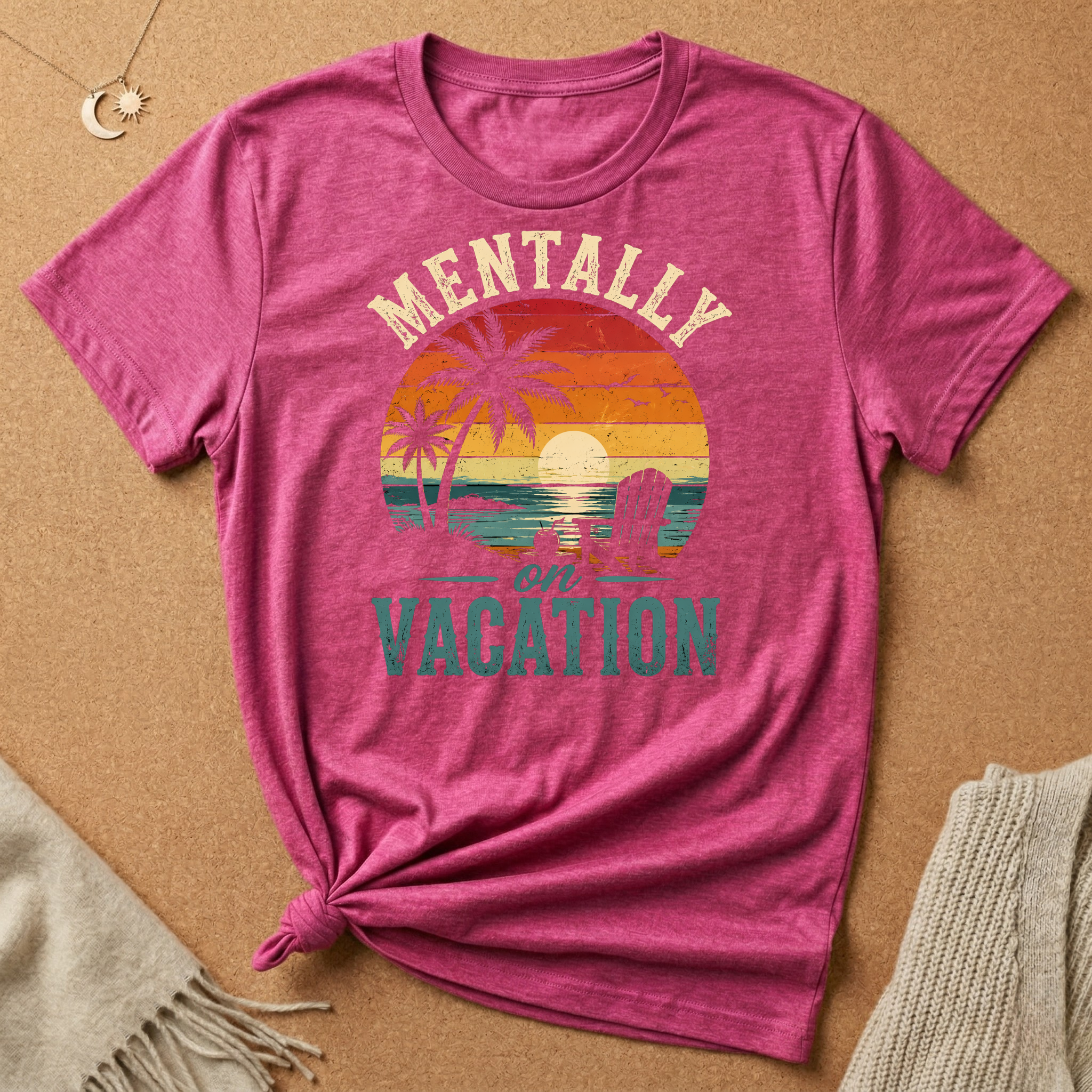 Mentally On Vacation Tee