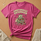 Emotionally Entagled Crochet Anxiety Fly Tee