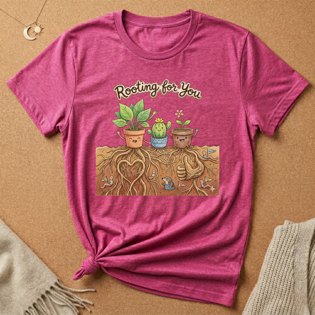 Rooting for You Plant Tee