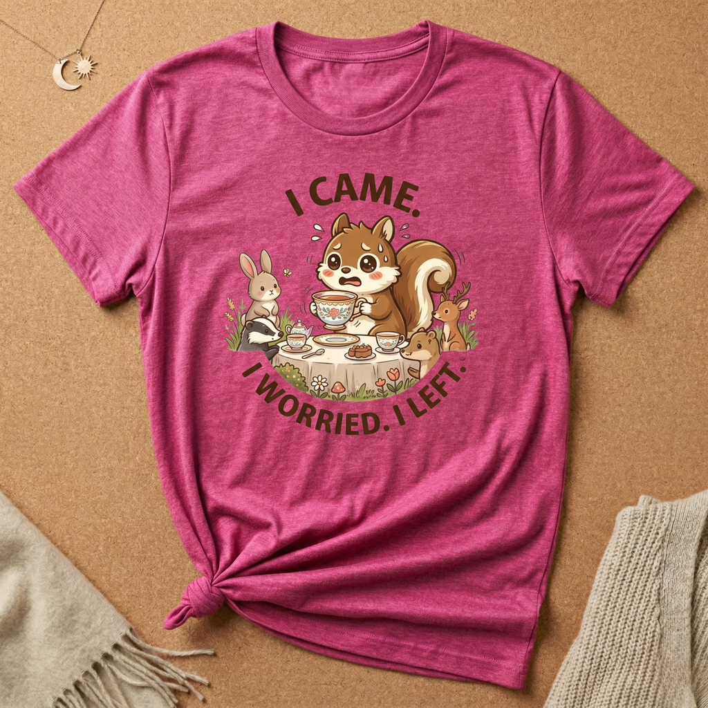 I Came. I Worried. I Left. Tee