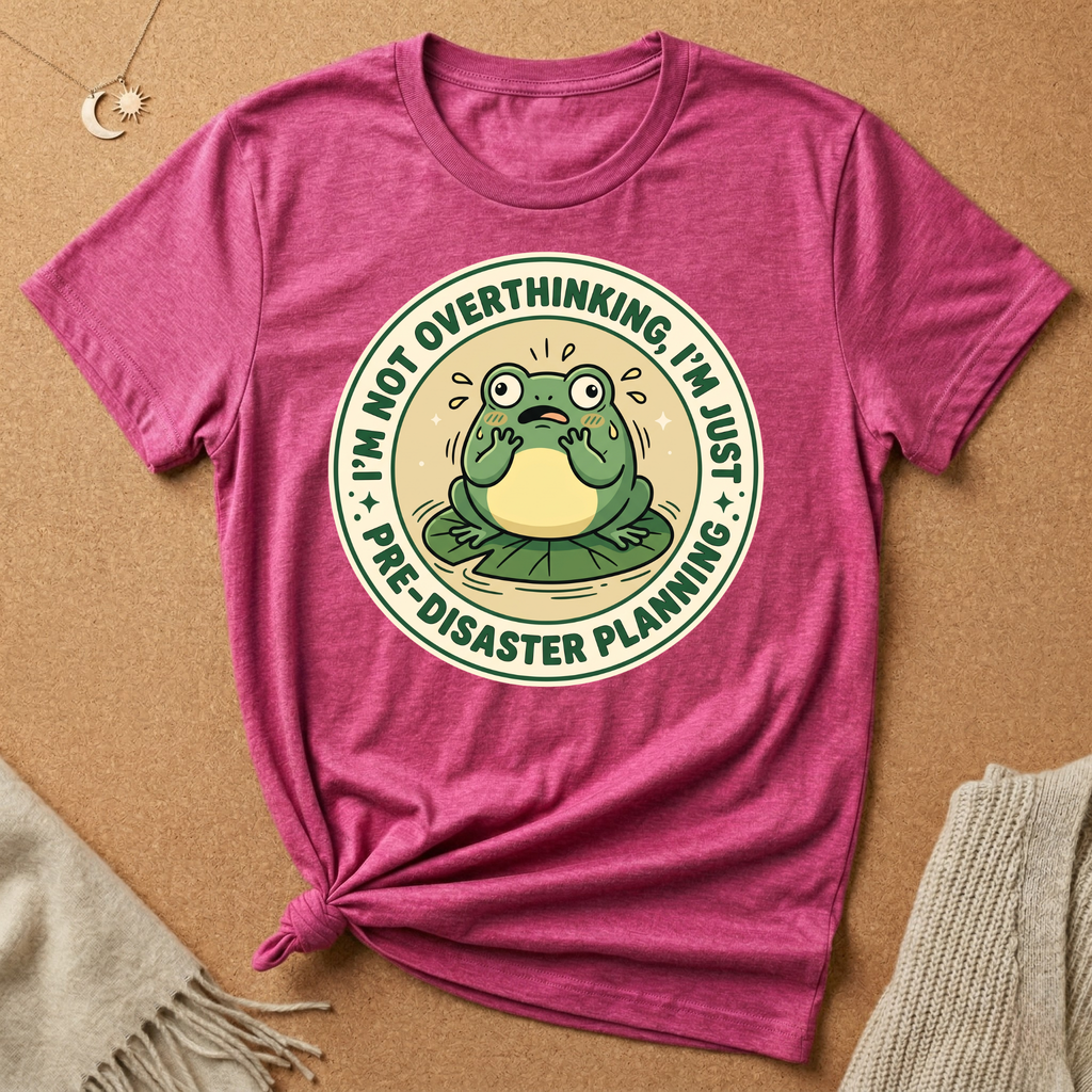 Not Overthinking Frog Tee