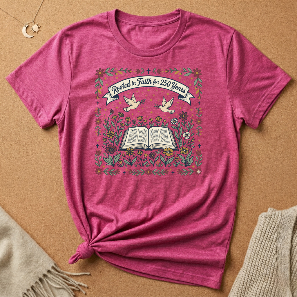 250 Years Rooted In Faith Tee