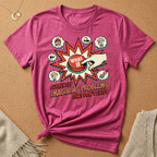 What If Button Vintage Ad Tee