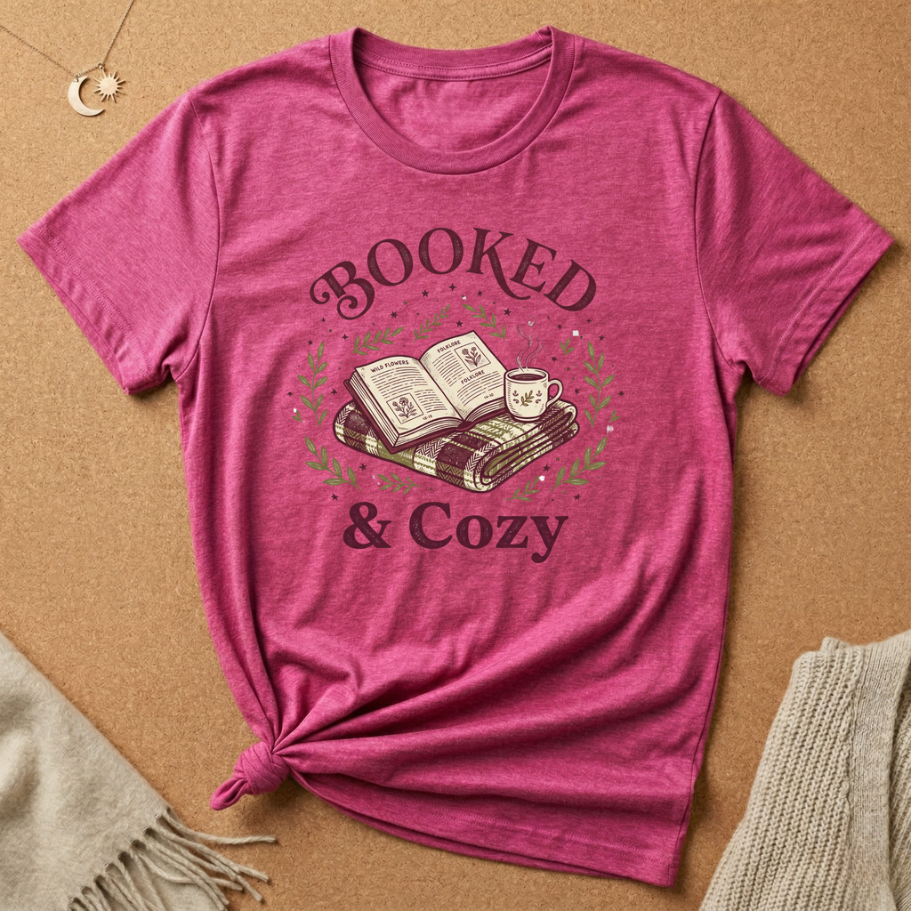 Booked and Cozy Tee