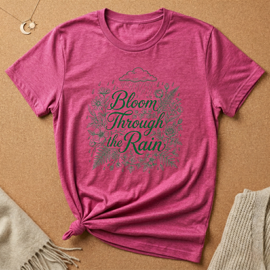 Bloom Through the Rain Tee
