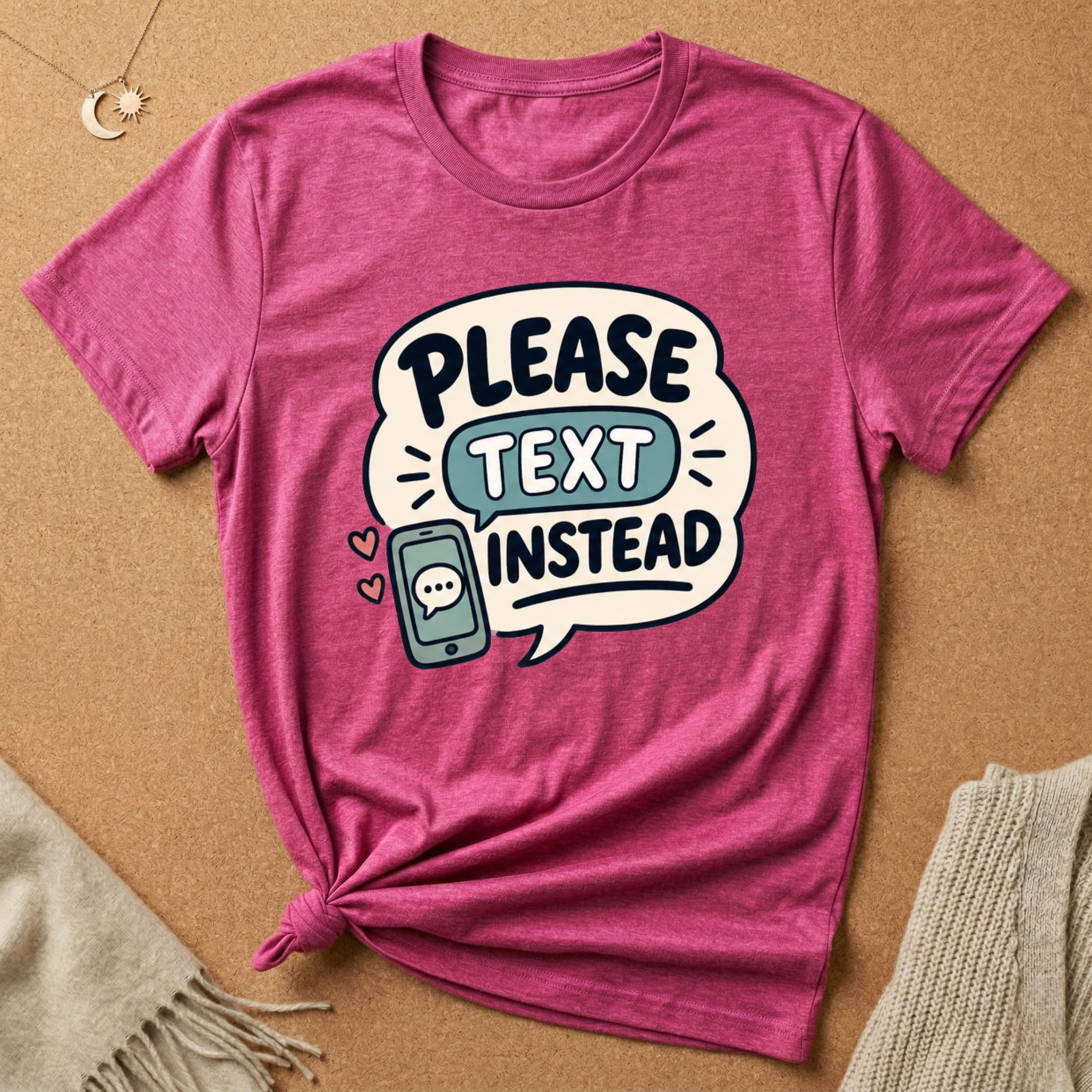 Please Text Tee
