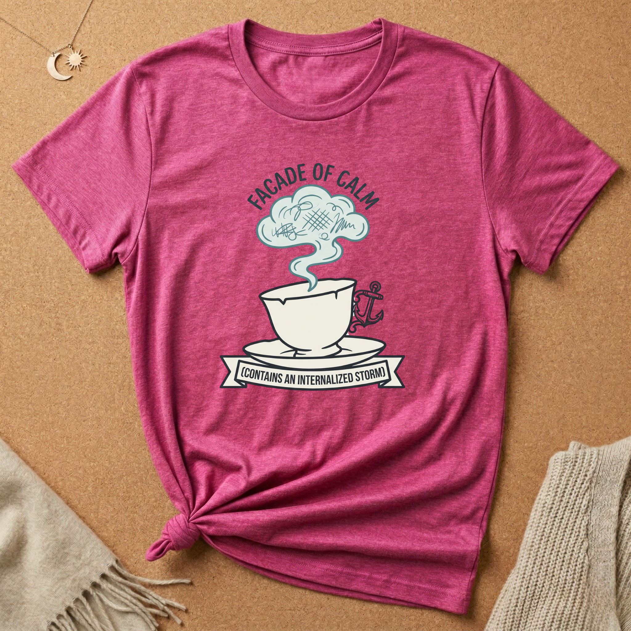 Facade of Calm Teacup Tee