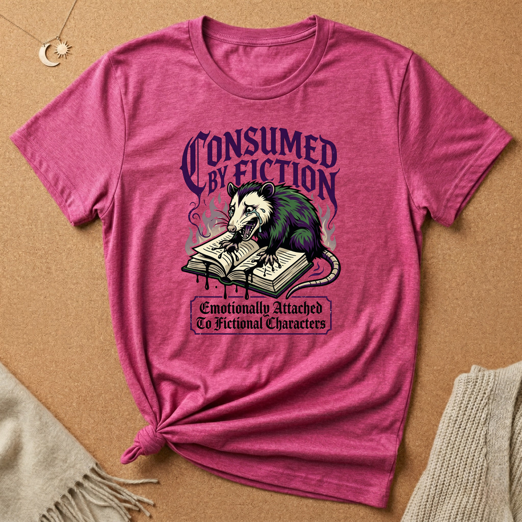 Consumed By Fiction Opossum Tee