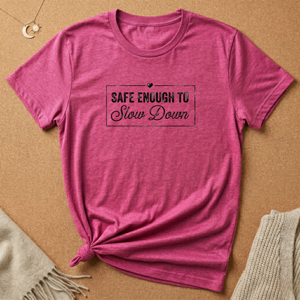 Safe Enough to Slow Down Tee