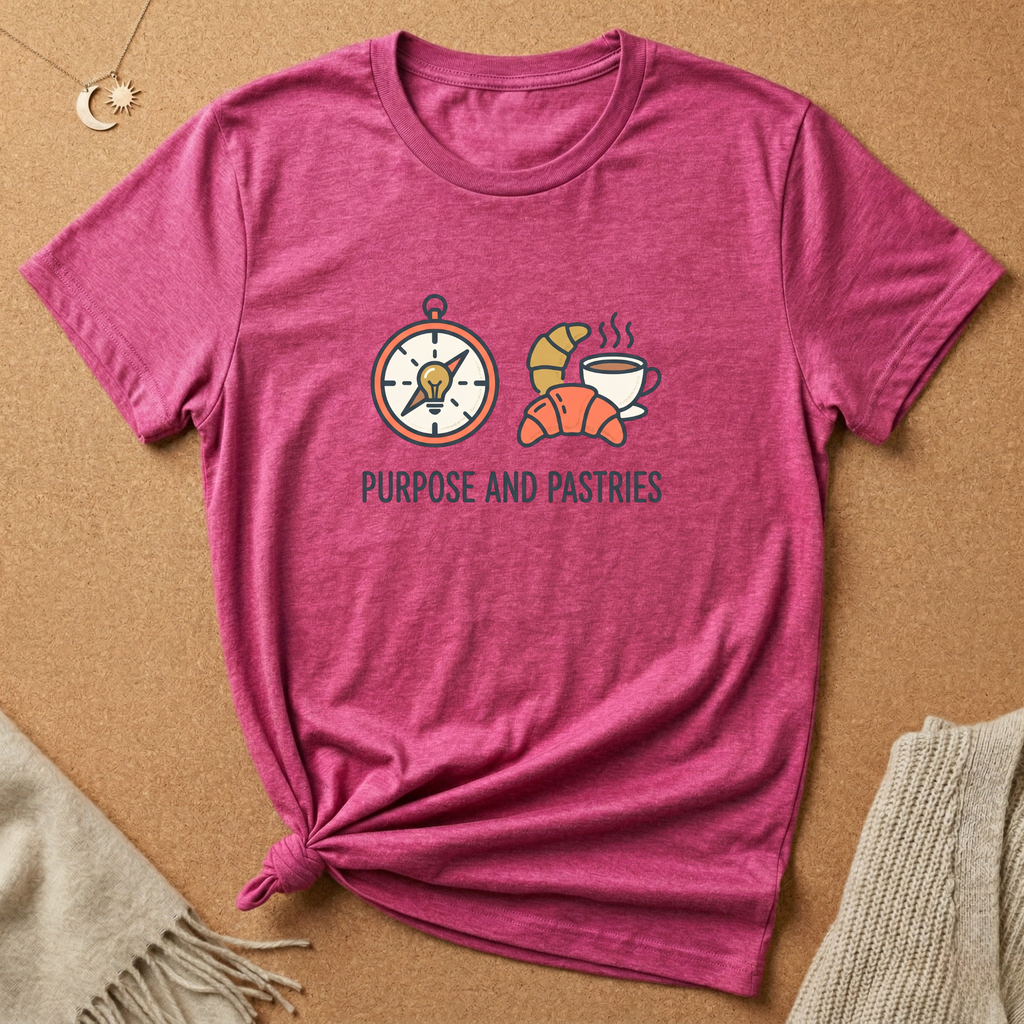 Purpose and Pastries Tee