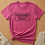 Boundaries Make Peace Tee