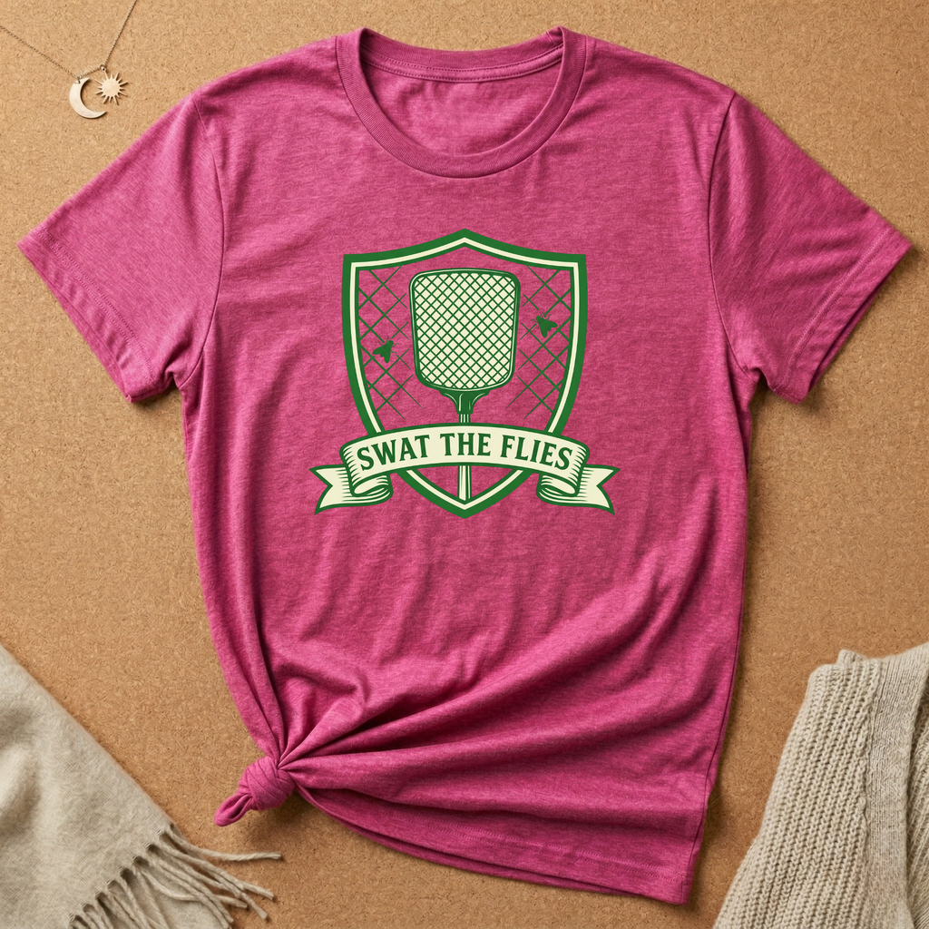 Swat the Flies Badge Tee