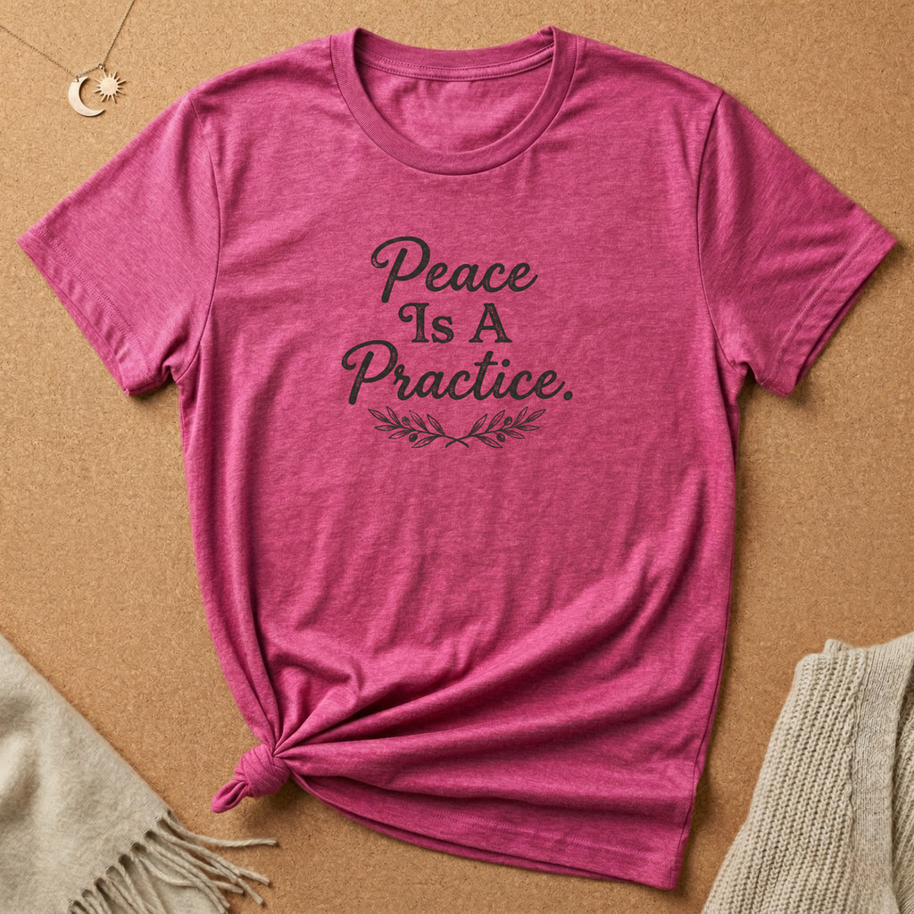Peace Is a Practice Tee