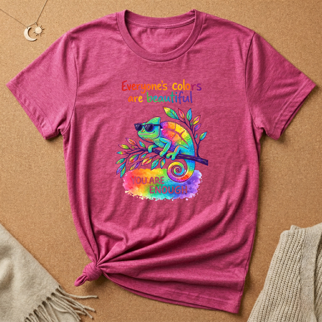 Everyone's Colors Chameleon Tee