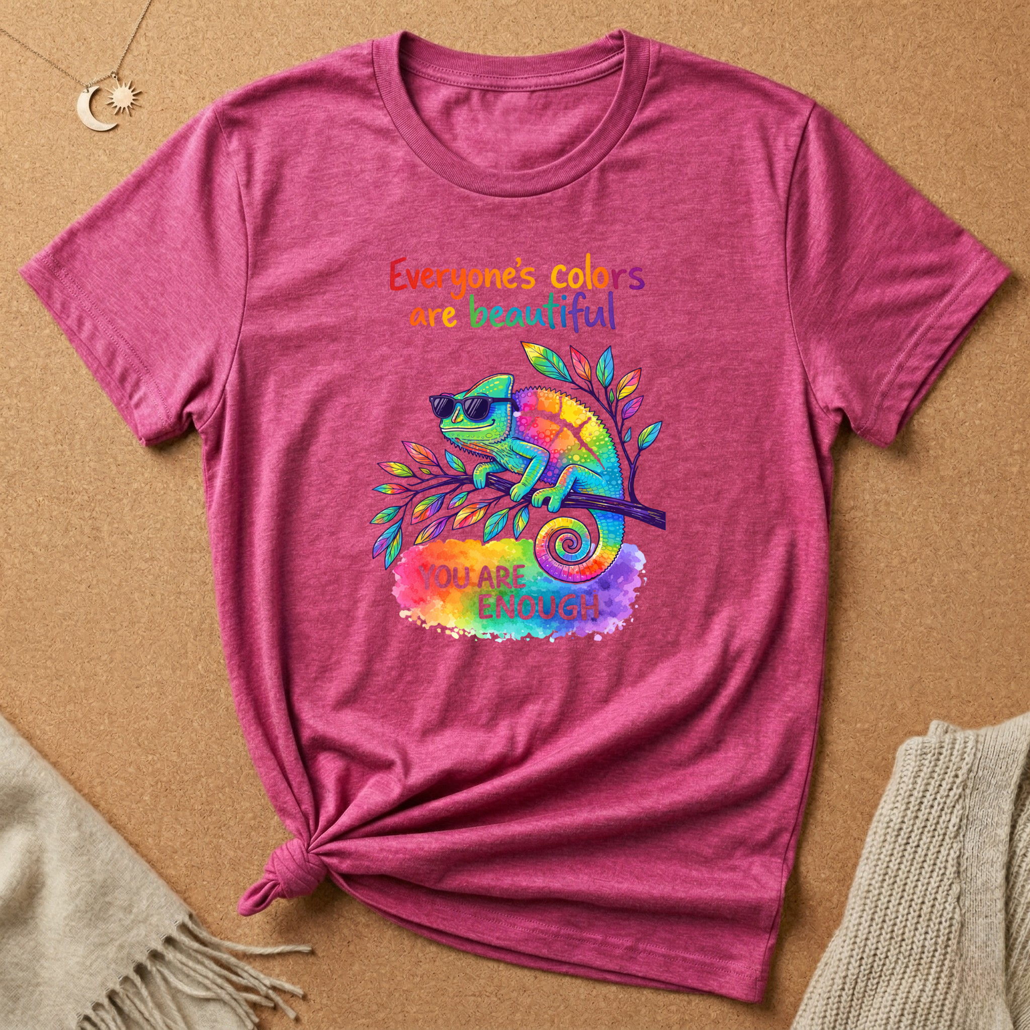 Everyone's Colors Chameleon Tee