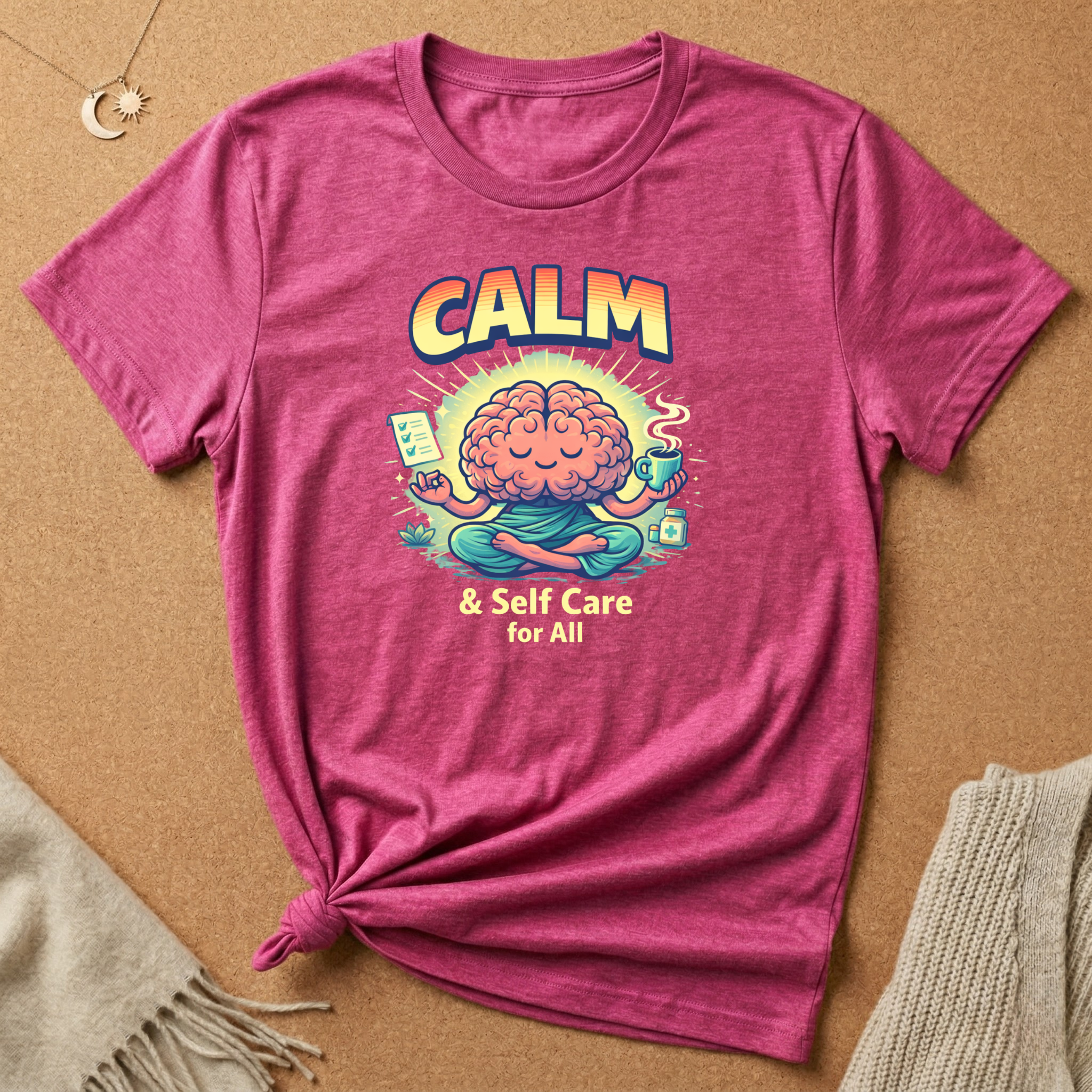 Calm and Self Care Tee