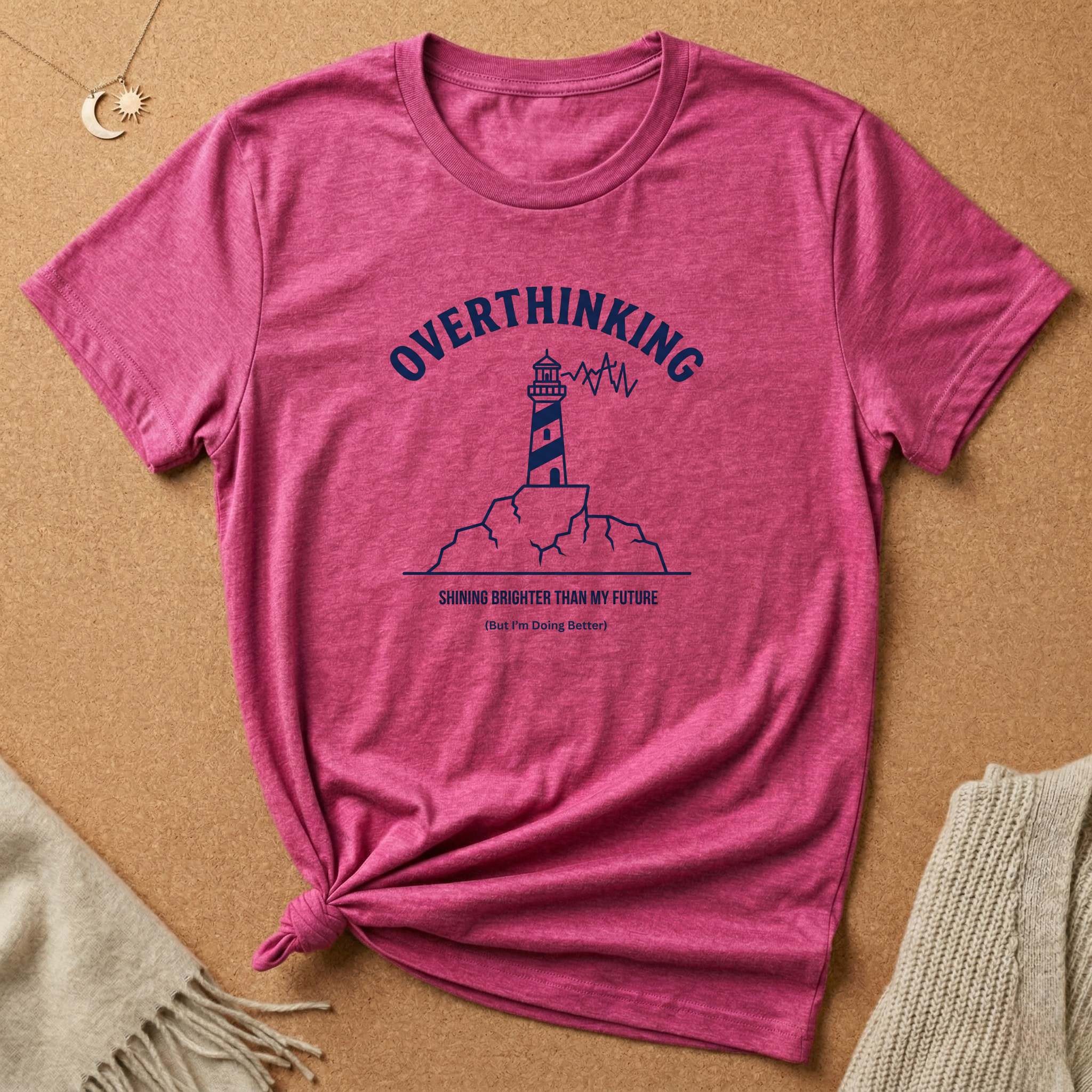 Overthinking Lighthouse Tee