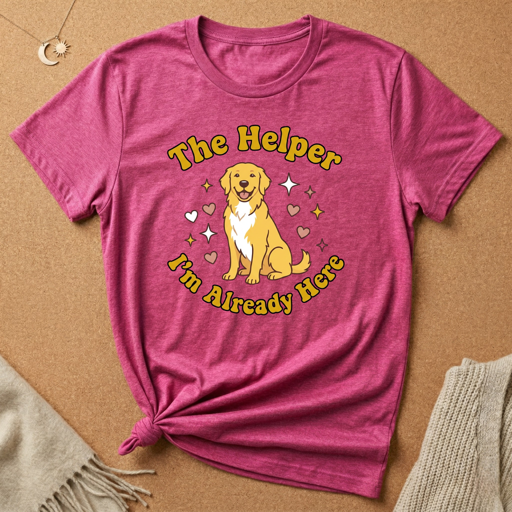 Enneagram Type 2: The Helper I'm Already Here Dog Tee