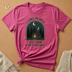 I Love People Just From a Safe Distance Cabin Tee