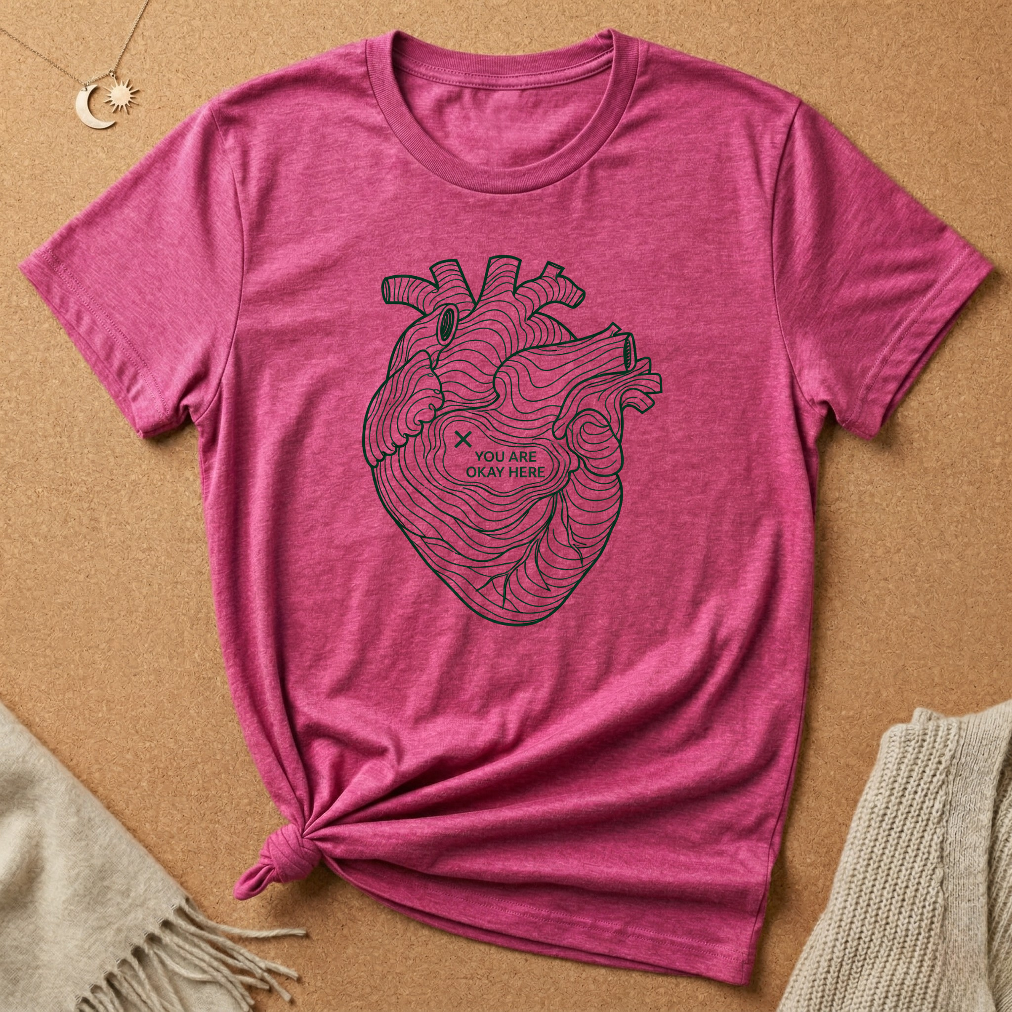 Anatomical Heart Topography Tee