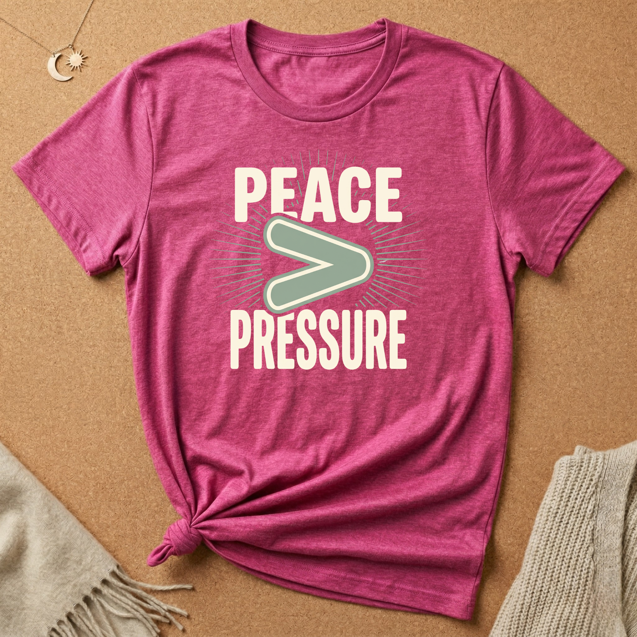Peace Is Greater Than Pressure Tee