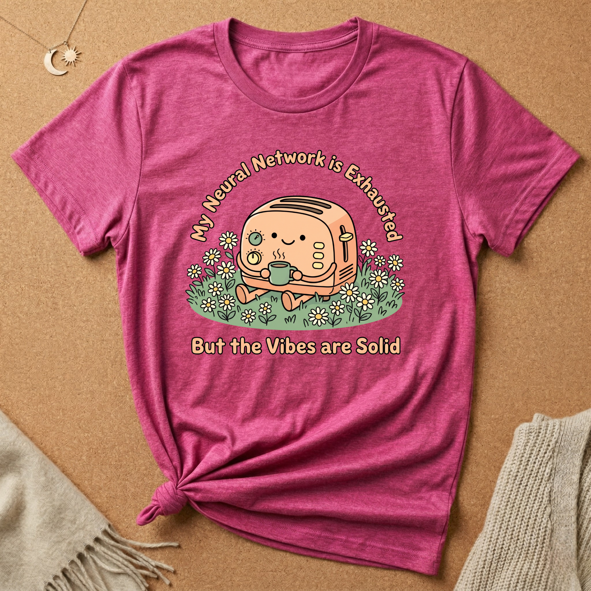 My Neural Network is Exhausted Toaster Tee
