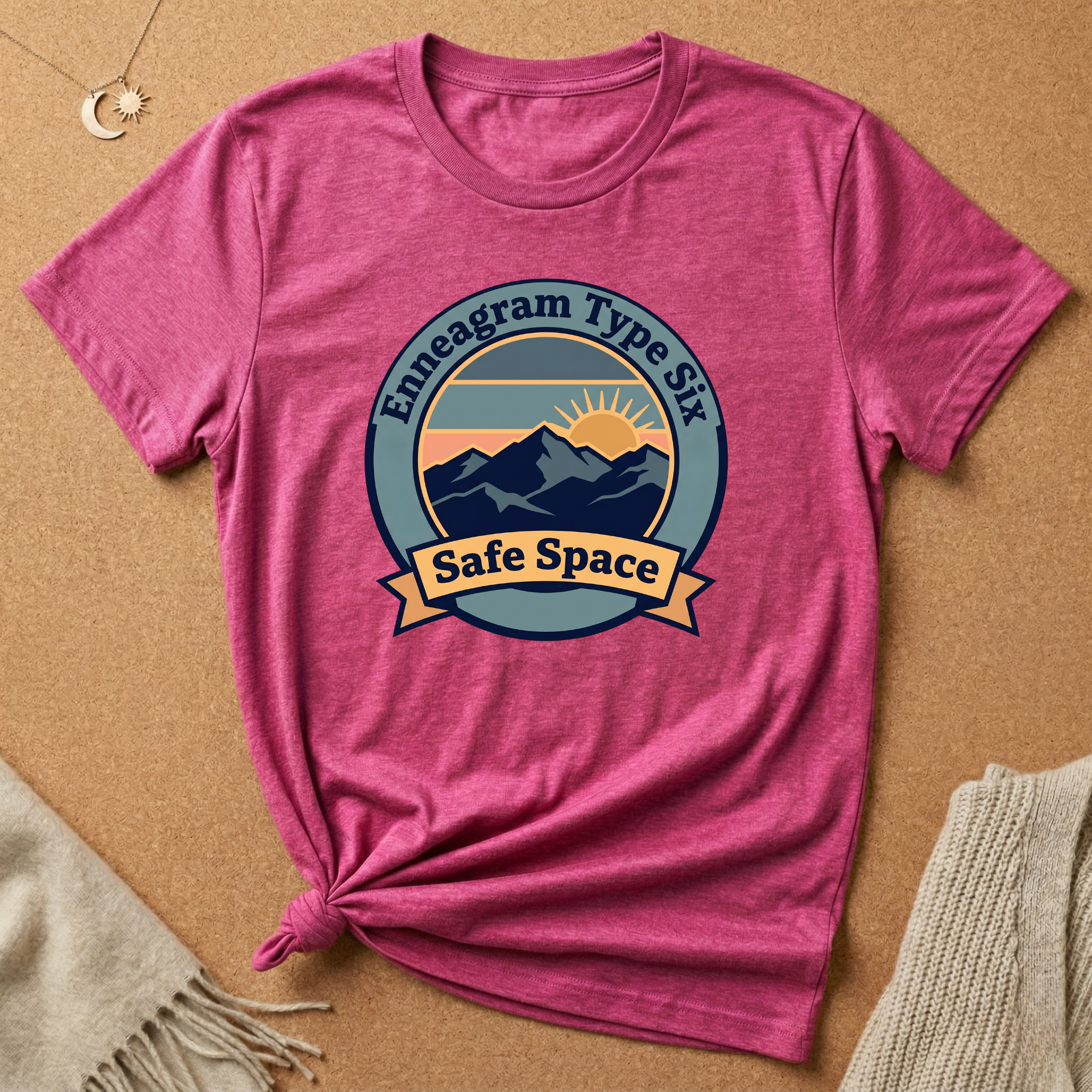 Enneagram Type Six Safe Space Tee