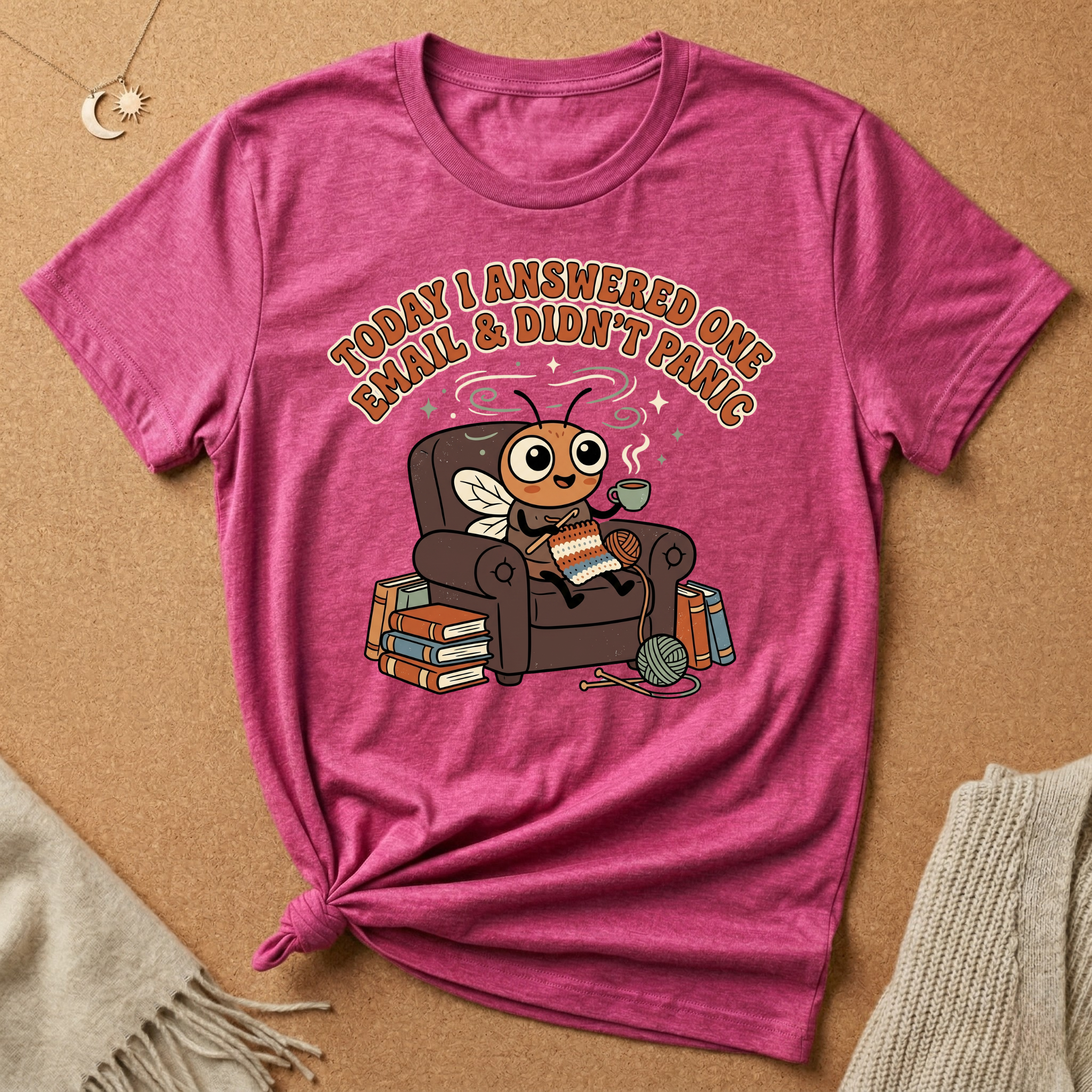 Answered One Email Cozy Fly Tee