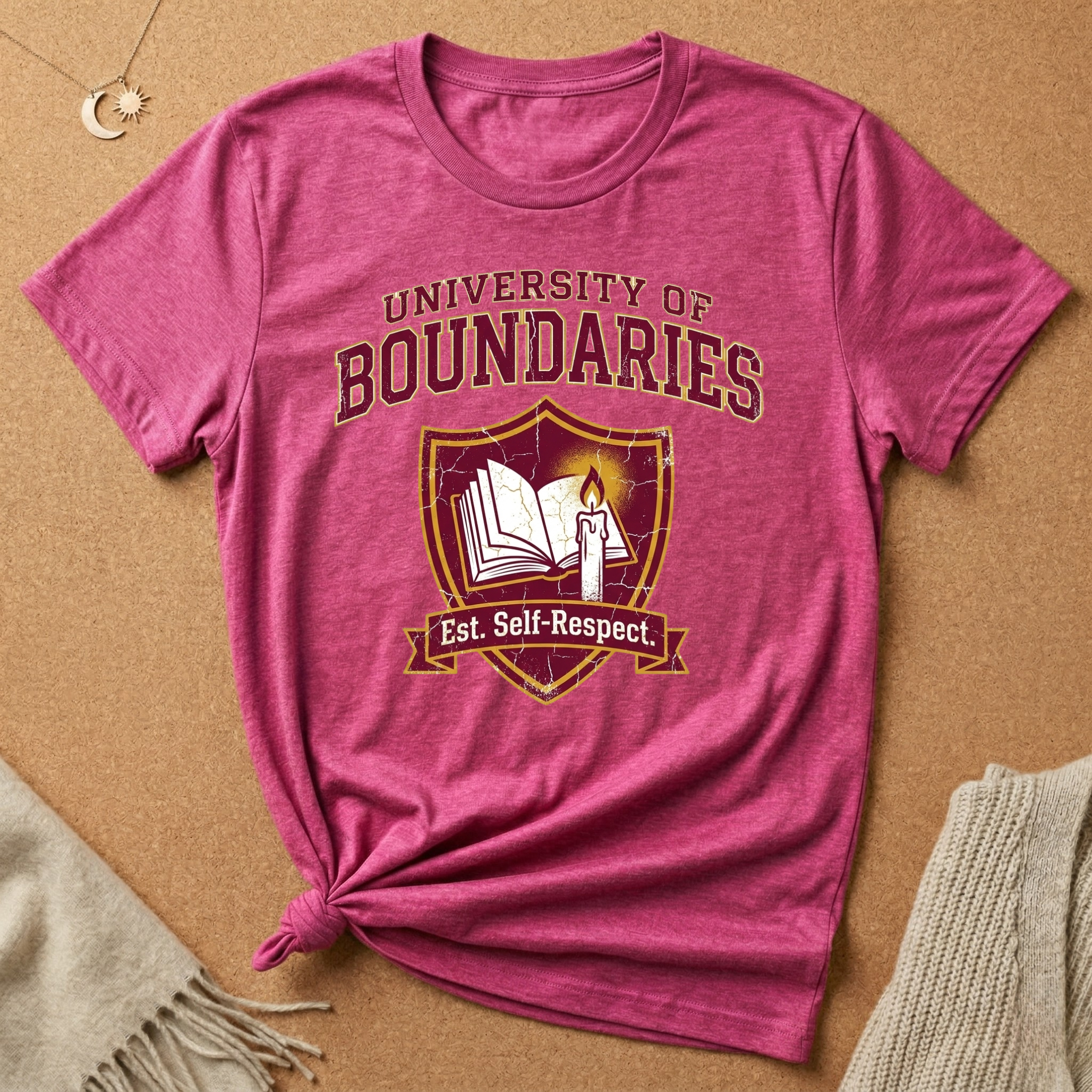 University of Boundaries Est. Self-Respect Tee