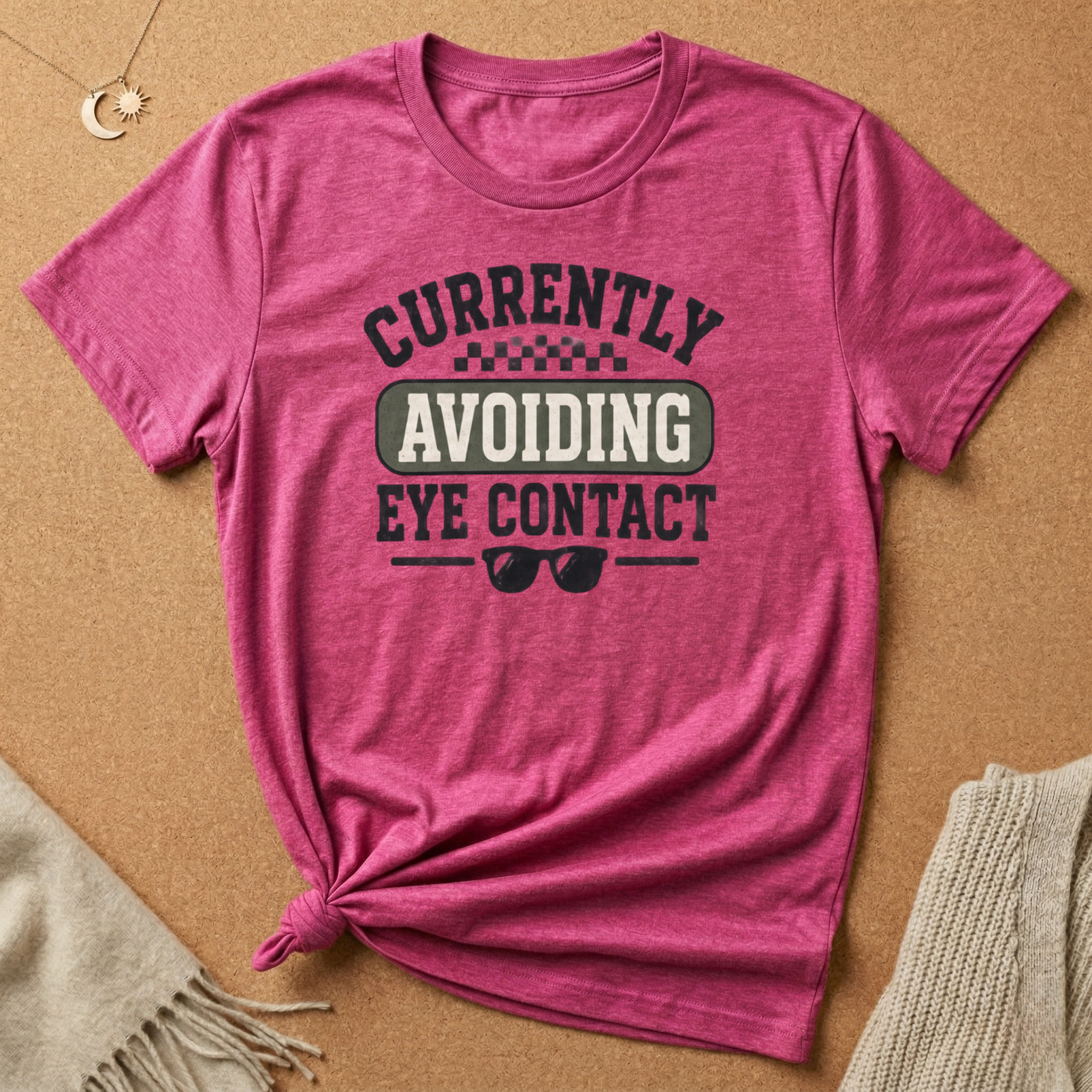 Avoiding Eye Contact Tee