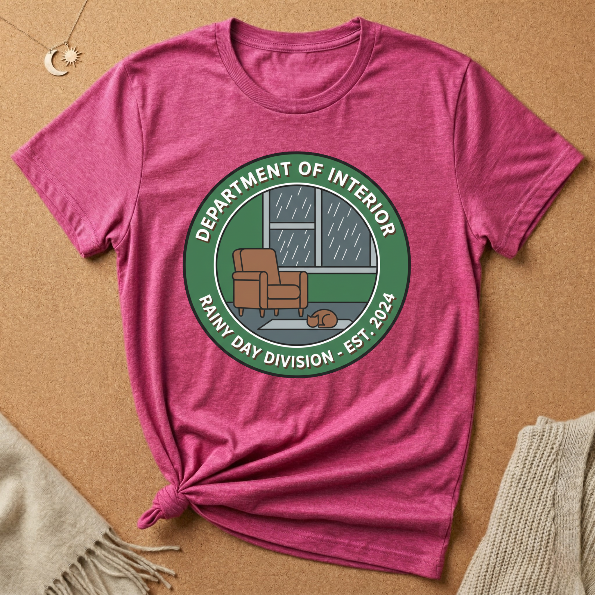 Dept. of Interior Rainy Day Division Tee