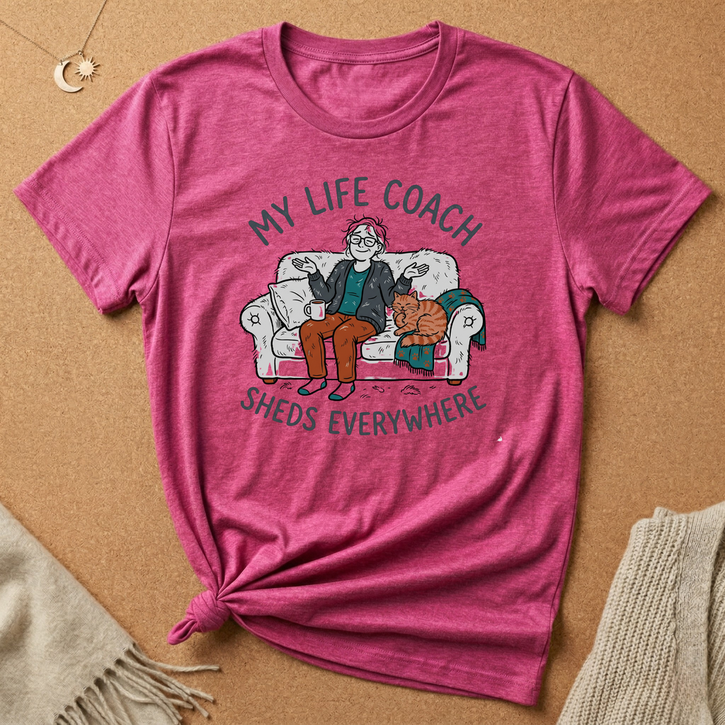 My Life Coach Sheds Everywhere Tee