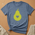 Simple Pear with Heart Tee