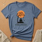 Stillness Meditation Silhouette Tee