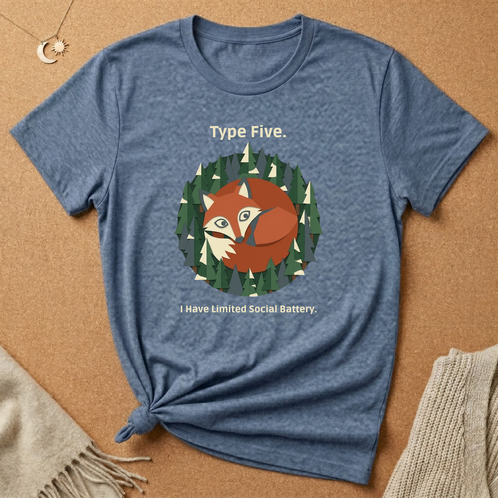 Type Five. I Have Limited Social Battery Tee