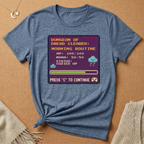 Dungeon of Dread Cleared: Morning Routine Game Tee