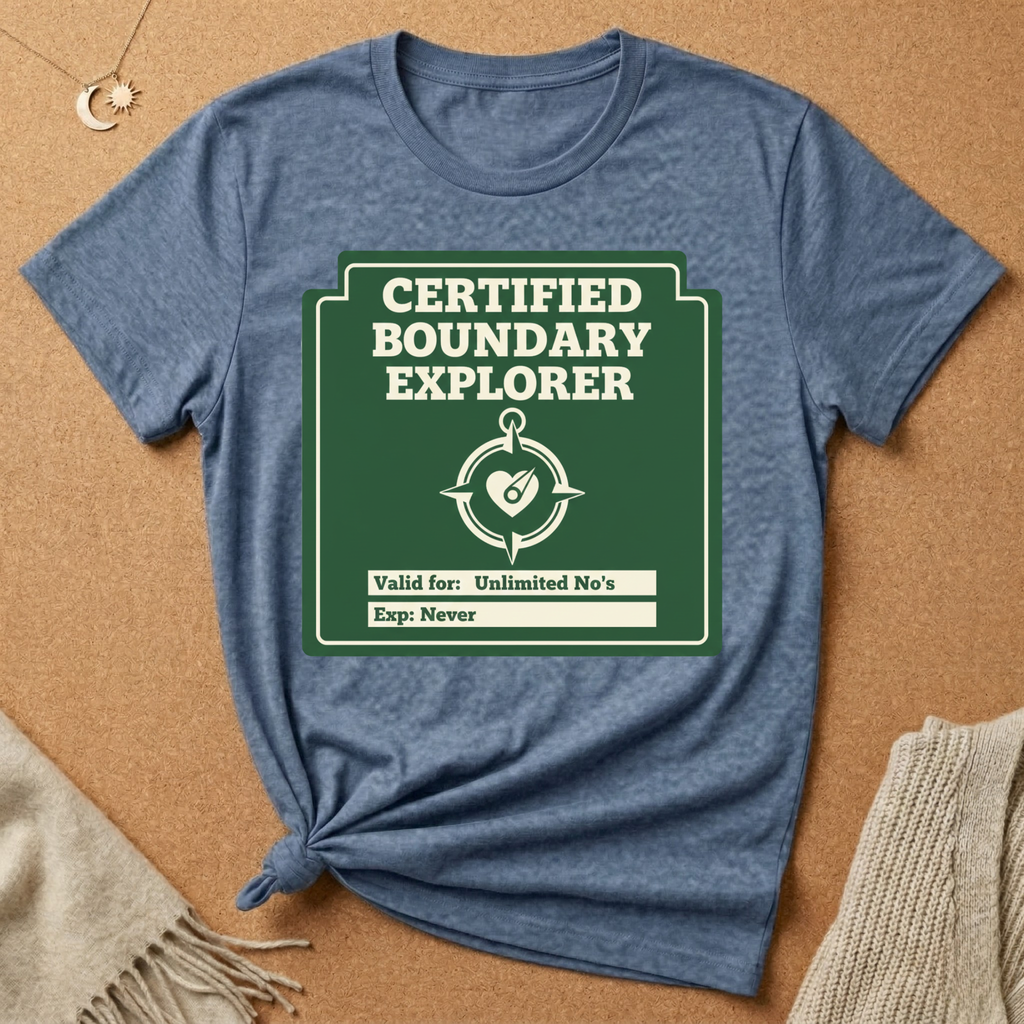 Certified Boundary Explorer with compass Tee