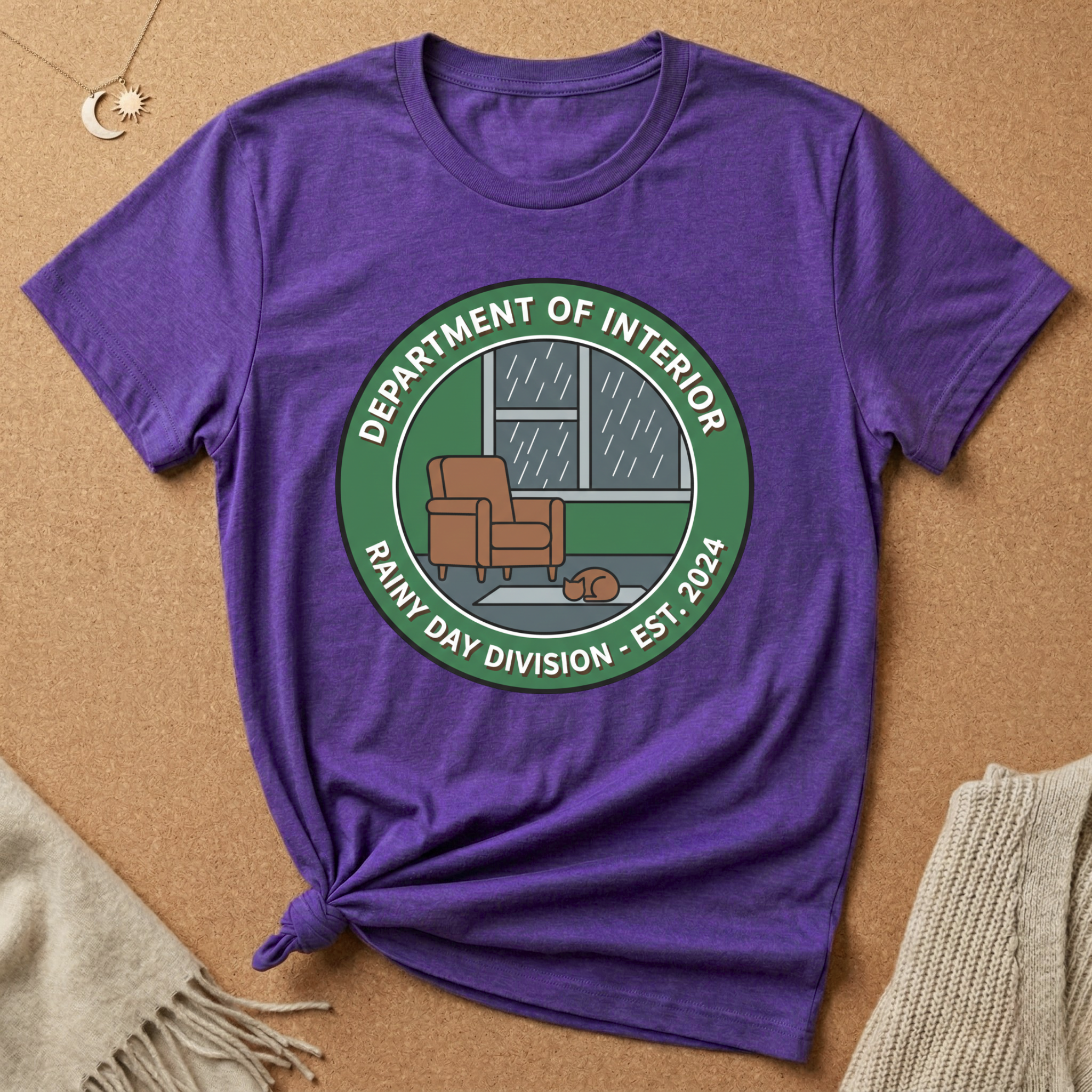 Dept. of Interior Rainy Day Division Tee
