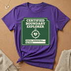 Certified Boundary Explorer with compass Tee