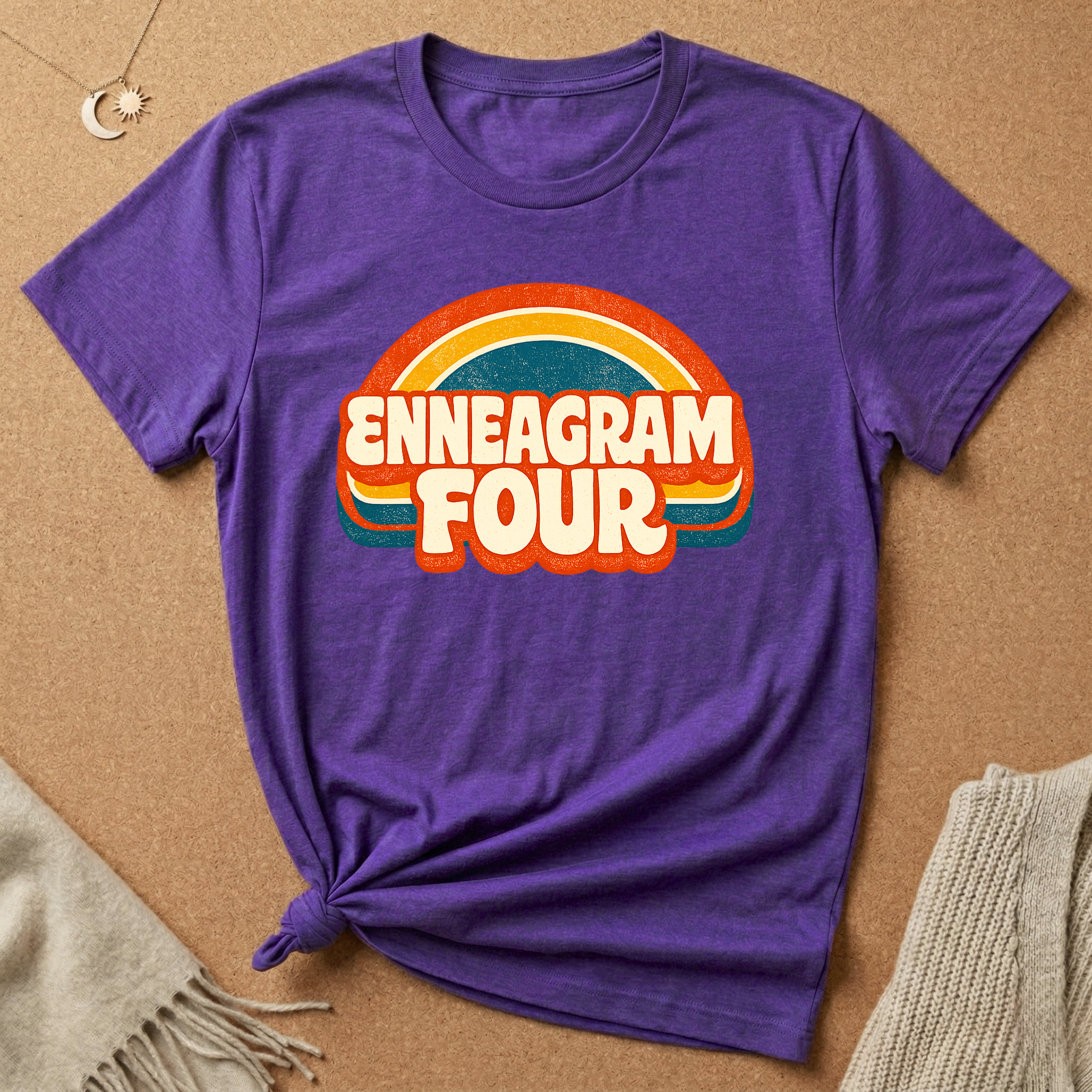 Enneagram 4 Groovy Tee
