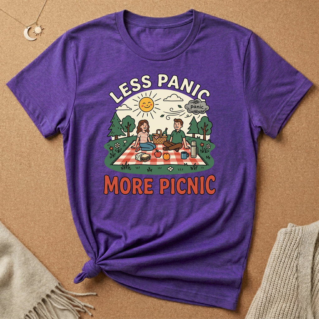 Less Panic, More Picnic Tee